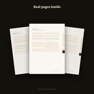 Schrijfplanner voor auteurs, 12 maanden woordentellingtracker, dagboek voor roman schrijven, doelen en gewoontes, GoodNotes-pdf-schrijverplanner afbeelding 9