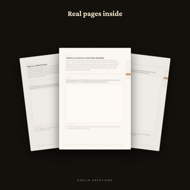 Fantasy Worldbuilding Workbook for Fiction Writers | Thematic Prompts (Printable PDF) image 5