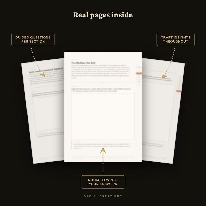 Caderno de Exercícios sobre Triângulos Amorosos para Escritores de Ficção | Exercícios Imprimíveis de Enredo e Ritmo de Romance | Planejador de Escrita de Romance em PDF imagem 6
