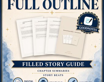 Premade Romantic Suspense Novel Outline | Legal Thriller Plot | Novel Planner