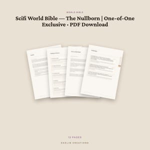 Biblia del Mundo de la Ciencia Ficción / El Nacido de la Nula / Edición Exclusiva Única · Descarga en PDF imagen 4