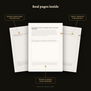 Het Atmosphere Werkboek — Schrijfopdrachten voor schrijvers van duistere romantische verhalen en fictie | Printbaar PDF-schrijfwerkboek afbeelding 6