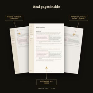 Vampire Lore Reference Guide for Writers — Traditional Rules, Wrong/Right Examples & Craft Notes | Fiction Writing Printable image 7