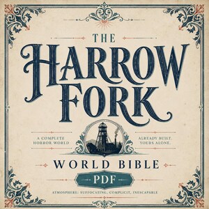 Horror World Bible — Harrow Fork | Enskild bok · PDF-nedladdning bild 2