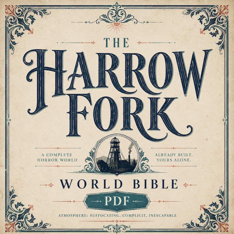 Horror World Bible — Harrow Fork | Enskild bok · PDF-nedladdning bild 2