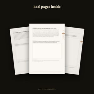 Quaderno di lavoro sul ritmo dell'antagonista per scrittori di narrativa / Quaderno di lavoro stampabile per la revisione del ritmo del romanzo / Spunti per lo sviluppo del cattivo in formato PDF immagine 5