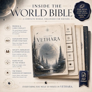 Scifi World Bible — Vethara | One-of-One Exclusive · PDF Download image 5