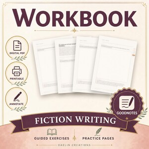 Secondary Characters Workbook for Fiction Writers — Supporting Cast Craft Exercises PDF image 1