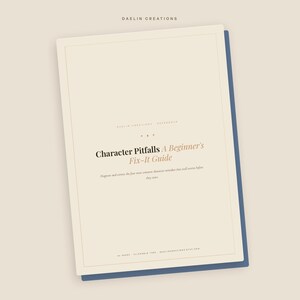 Character Pitfalls Fix-It Guide — Passive Protagonists, Flat Villains & More | Fiction Writing Reference PDF image 4