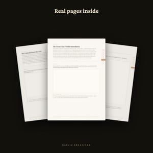 Fiction Writing Workbook | Character Introductions | First Impression Scenes | Craft Workbook for Writers | Printable PDF | Instant Download image 5