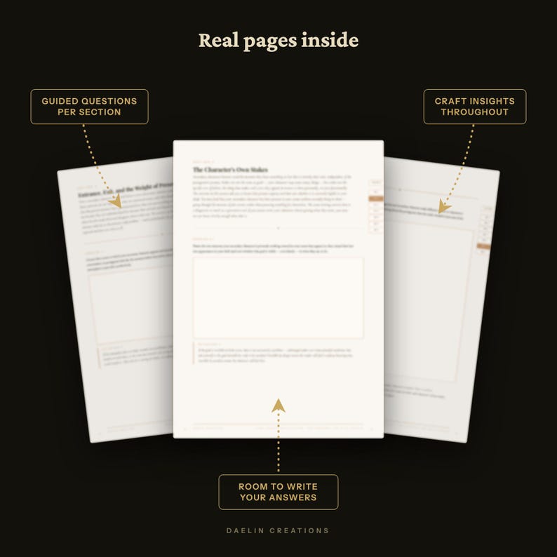 Secondary Characters Workbook for Fiction Writers — Supporting Cast Craft Exercises PDF image 6