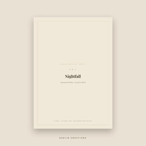 Supernatural Thriller World Bible | Nightfall | One-of-One Exclusive | PDF Download image 2