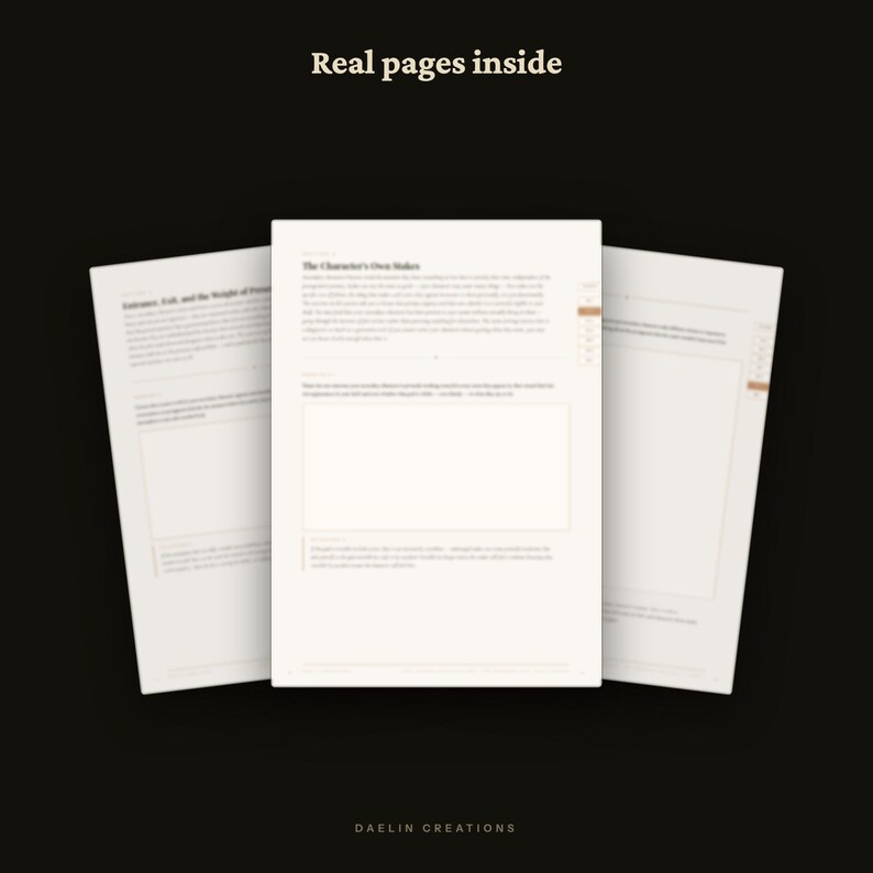 Secondary Characters Workbook for Fiction Writers — Supporting Cast Craft Exercises PDF image 5