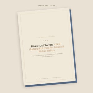 God-Building Reference Guide for Fiction Writers — Divine Pantheons, Theology & World Mythology Craft PDF image 4