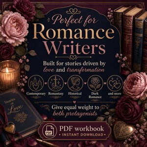 Arbeitsbuch zur Entwicklung von Liebesroman-Plots, Dual Arc W-Plot Planner (PDF-Download) Bild 8