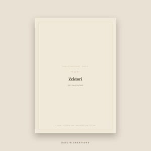 Scifi World Bible | Zektori | One-of-One Exclusive · PDF Download | Goodnotes Digital Download image 2
