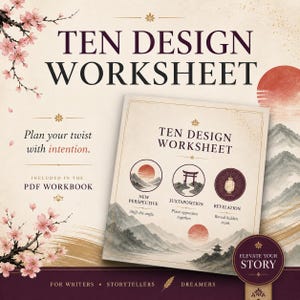 GoodNotes Planner | Kishotenketsu Verhaalplanner | Werkboek voor het schrijven van een roman | Printbaar & Digitaal afbeelding 5