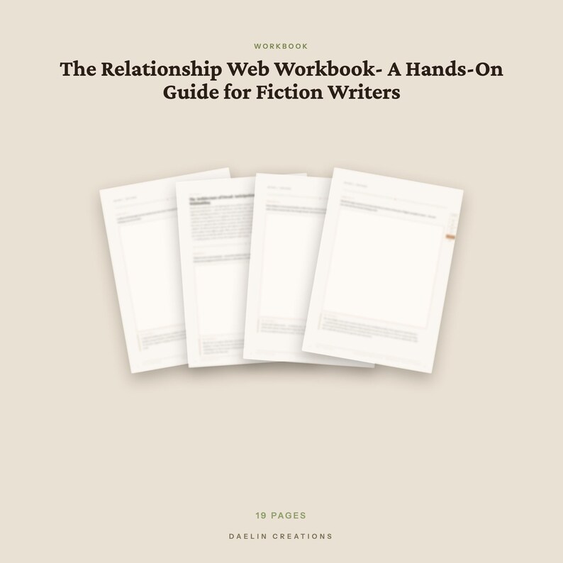Relatieweb | Sfeer, spanning en de kunst van duistere romantiek | Romanplanner | Goodnotes PDF afbeelding 4
