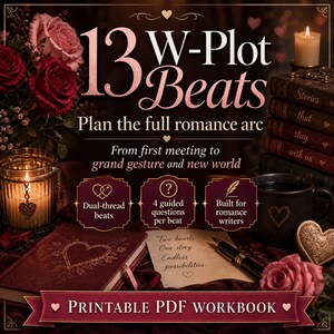 Arbeitsbuch zur Entwicklung von Liebesroman-Plots, Dual Arc W-Plot Planner (PDF-Download) Bild 3