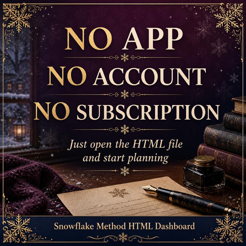 Snowflake-Methode: Roman-Outline-Planer, interaktives HTML-Dashboard, Story-Planungstool Bild 7
