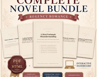 Freytag's Pyramid Story Structure Worksheet | Gothic Romance | Love Triangle & Hidden Past Tropes | Printable Writer's Plotting Guide