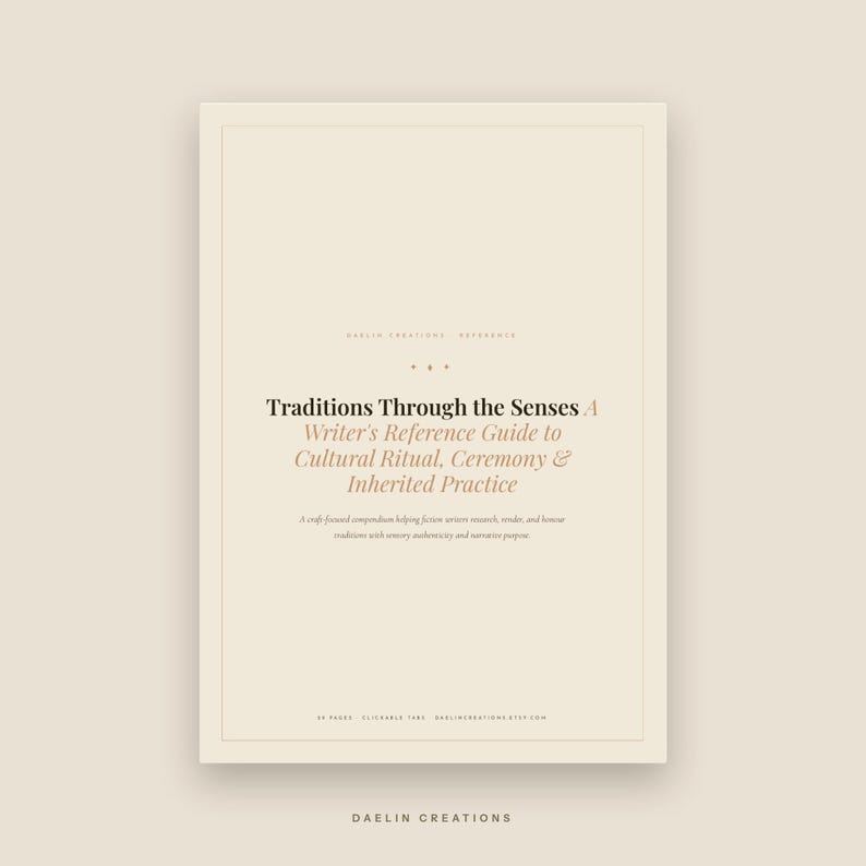 Tradities via de zintuigen | Naslagwerk voor rituelen, ceremonies en culturele gebruiken | Werkboek voor ambachten (pdf) | Goodnotes (pdf) afbeelding 2