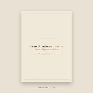 Nature & Landscape | Writer's Reference Guide | Sensory Scene-Building | Goodnotes PDF image 3