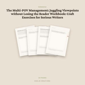 Cuaderno de ejercicios de escritura de ficción con múltiples puntos de vista: técnicas para gestionar diferentes perspectivas. imagen 4