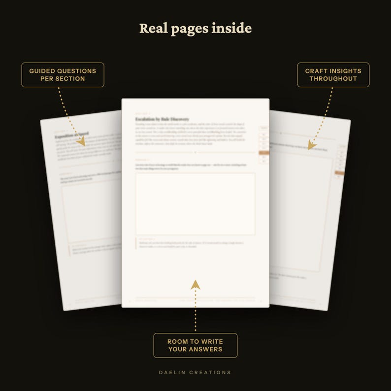 Science Fiction Writing Workbook Printable PDF Sci-Fi Worldbuilding Rules Tech Pacing Exercises for Fiction Writers Novel Planner image 6