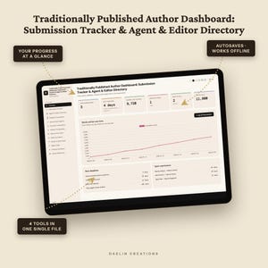 Traditionally Published Author Dashboard image 6