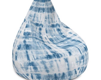 faux sherpa bean bag