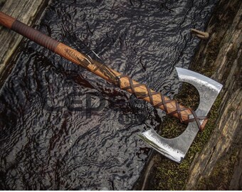 Double Bladed Axe Etsy