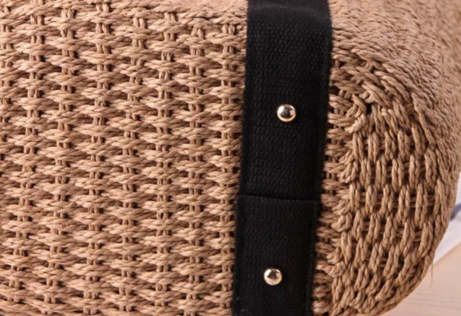 Straw Top Handle Summer Bag