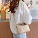 Straw bag summer bag handmade bag beach bag top handle bag perfect present cross body straw bag 