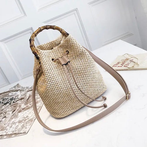 Straw Bag Summer Bag Holiday Bag Shoulder Bag Woven - Etsy