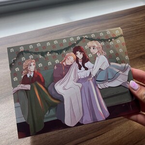 Stampa di illustrazioni di libri, stampa d'arte di libri, illustrazioni fatte a mano, regali di libri