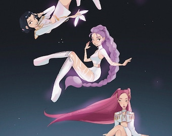Art Print for Anime and gaming fans