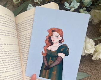 Penelope print, Bookmark, Illustration