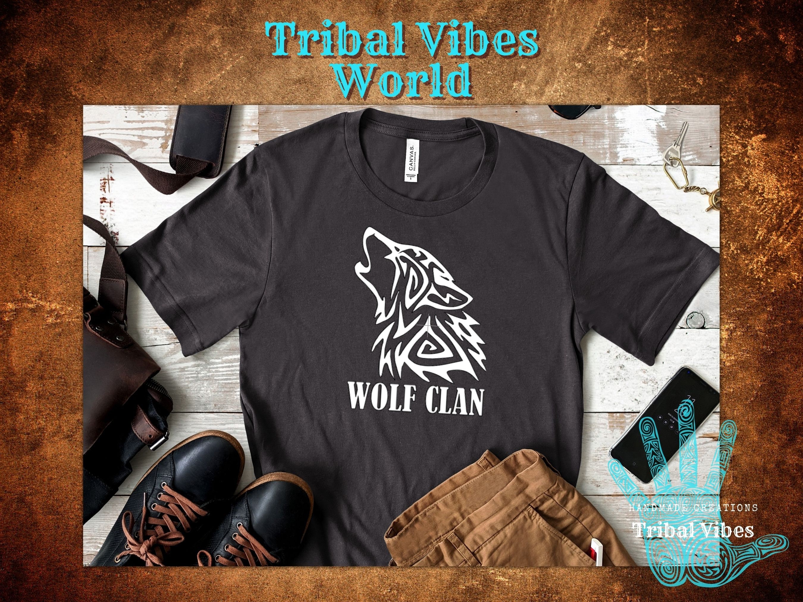 Fact of Life T-Shirt Wolf Blood TS-71 in grau Print
