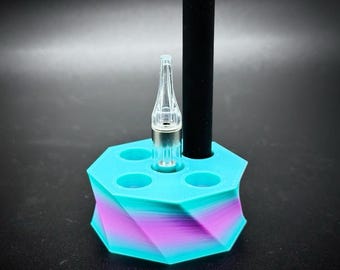 Twisted Geometric 510 Cartridge and Battery Pen Holder Five Spaces