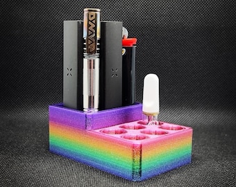 510 Cartridge Holder with Six Spaces and Storage