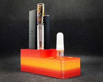 510 Cartridge Holder with Four Spaces and Storage