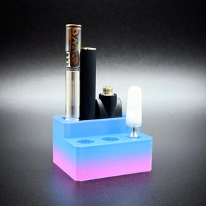 510 Cartridge Holder with Three Spaces and Storage