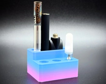 510 Cartridge Holder with Three Spaces and Storage