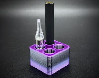New! 510 Cartridge and Battery Pen Holder Four Spaces