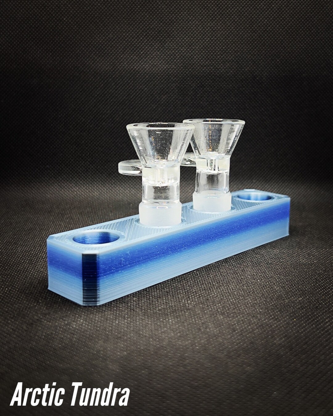 18mm Male Glass Slide Holder Four Spaces Etsy