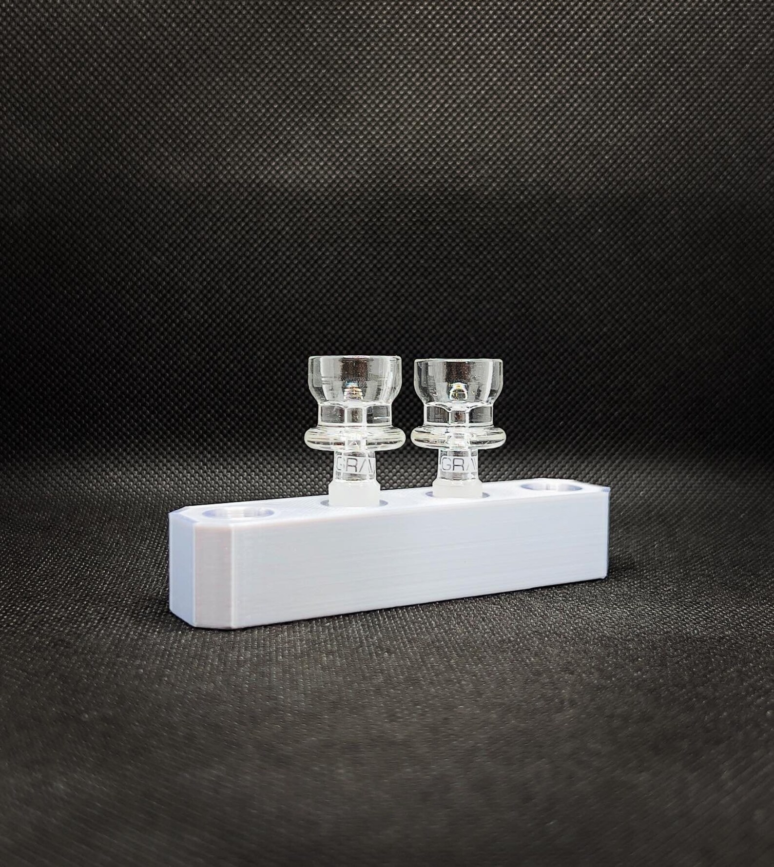 10mm Male Glass Slide Holder Four Spaces Etsy