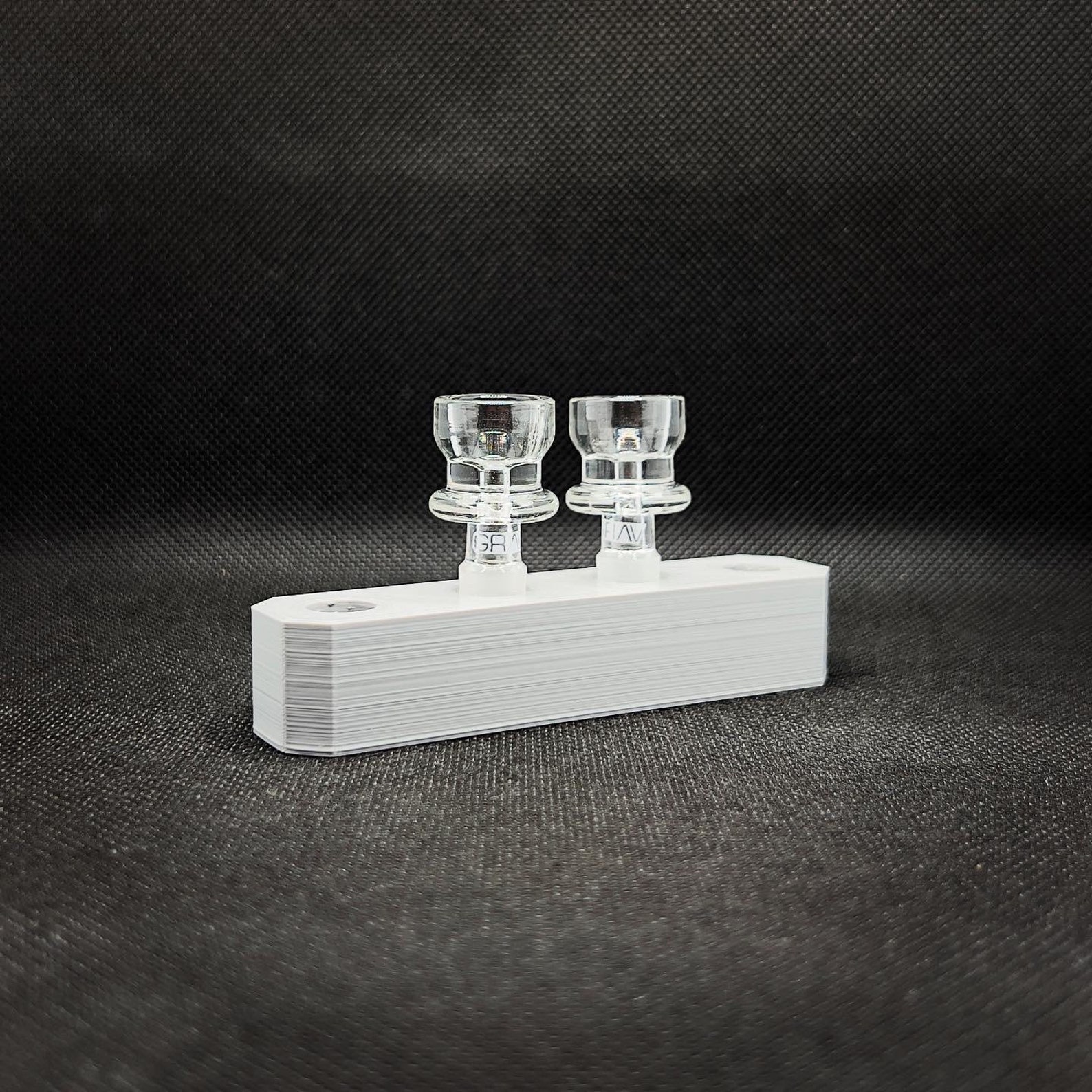 10mm Male Glass Slide Holder Four Spaces Etsy