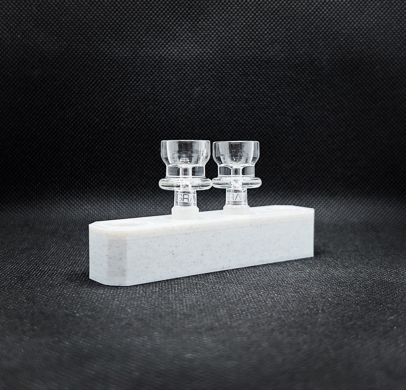 10mm Male Glass Slide Holder Four Spaces Etsy