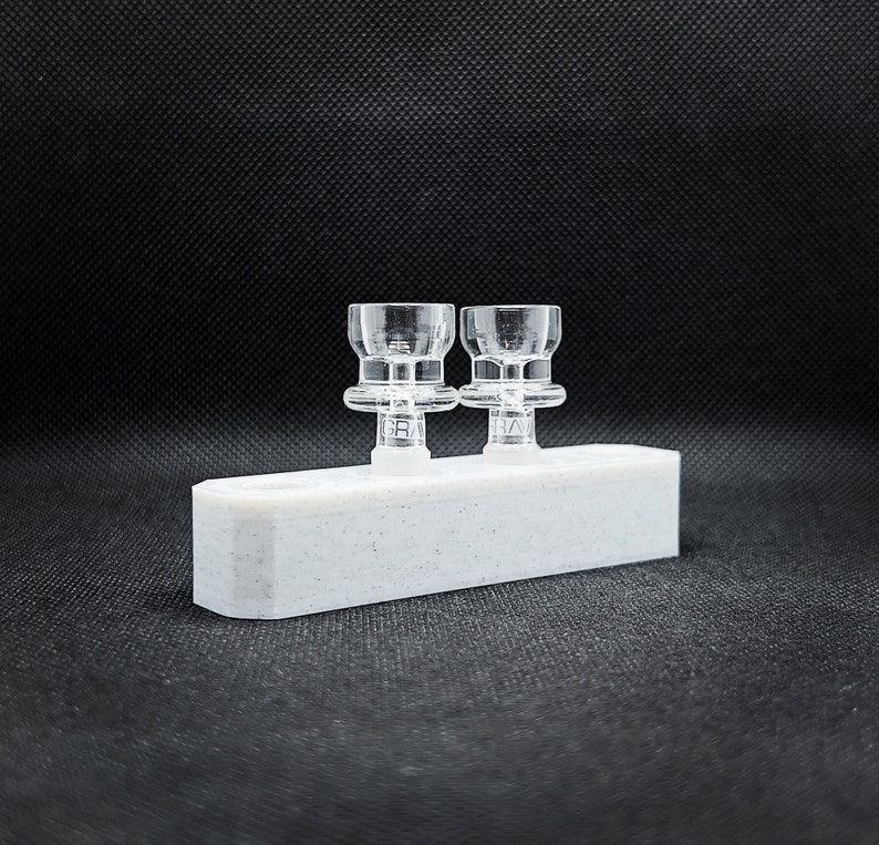 10mm Male Glass Slide Holder Four Spaces Etsy